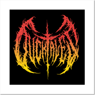 McDuck (Gradient) - Death Metal Logo Posters and Art